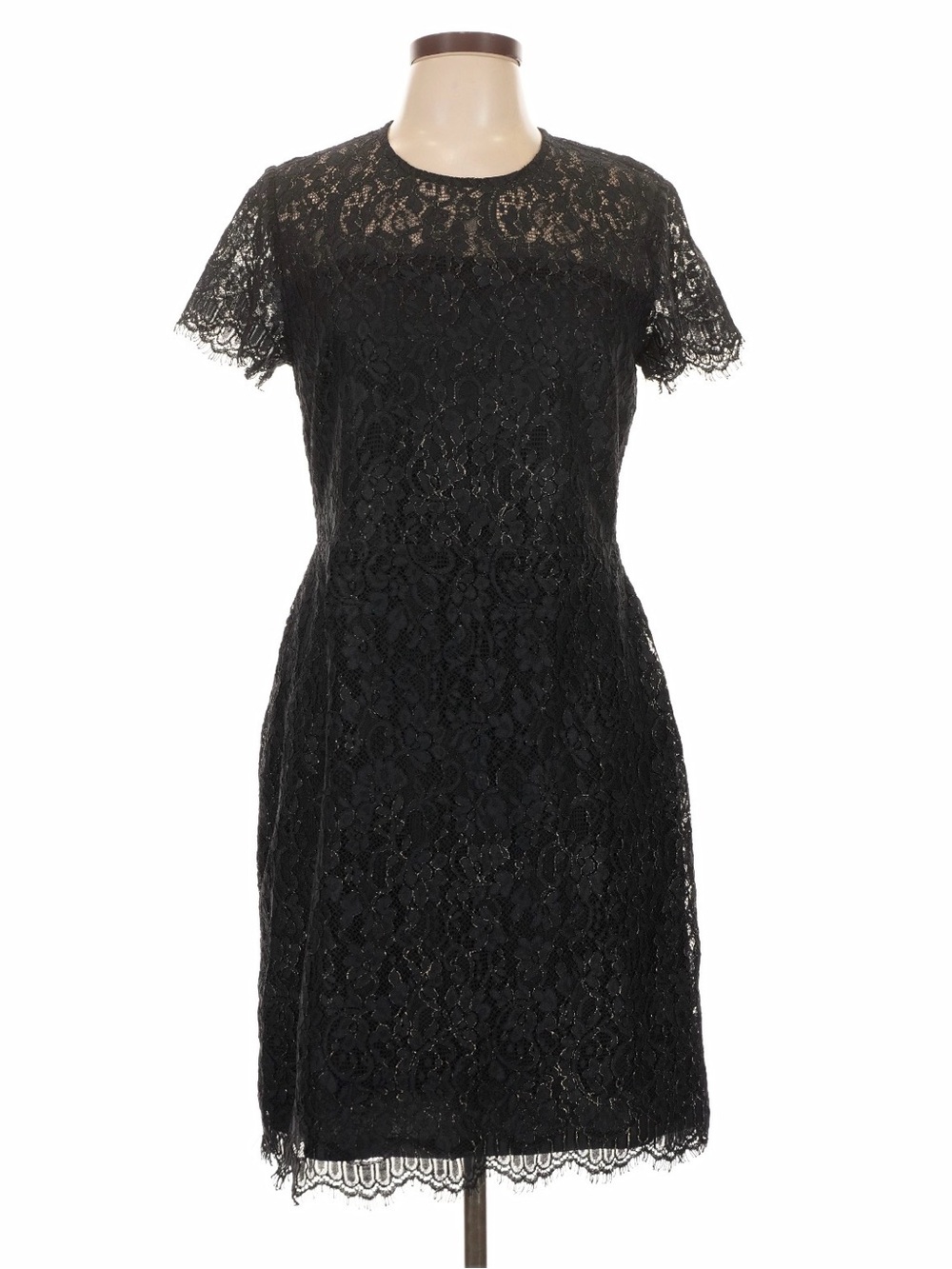 Banana Republic Black Lace Mini Dress
